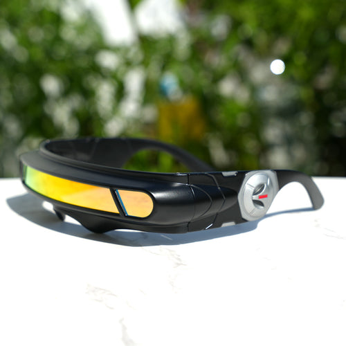 (Free Shipping) X-Energy Sunglasses Future Hero Visor Cyberpunk Eyewear, Party Cosplay Festival Comic Game Lens