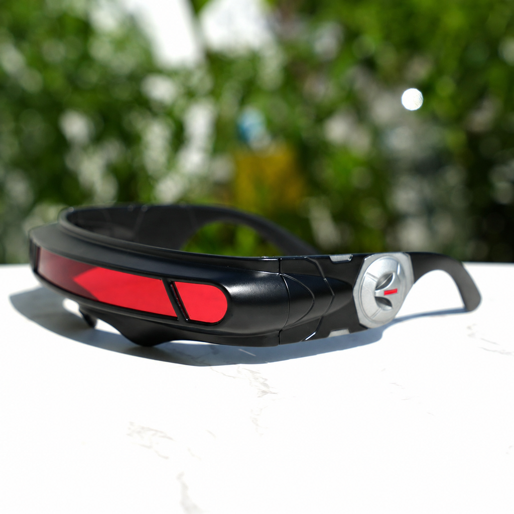 (Free Shipping) X-Energy Sunglasses Future Hero Visor Cyberpunk Eyewear, Party Cosplay Festival Comic Game Lens