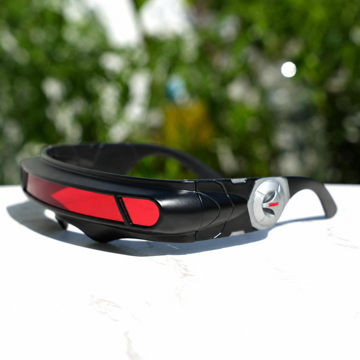 (Free Shipping) X-Energy Sunglasses Future Hero Visor Cyberpunk Eyewear, Party Cosplay Festival Comic Game Lens