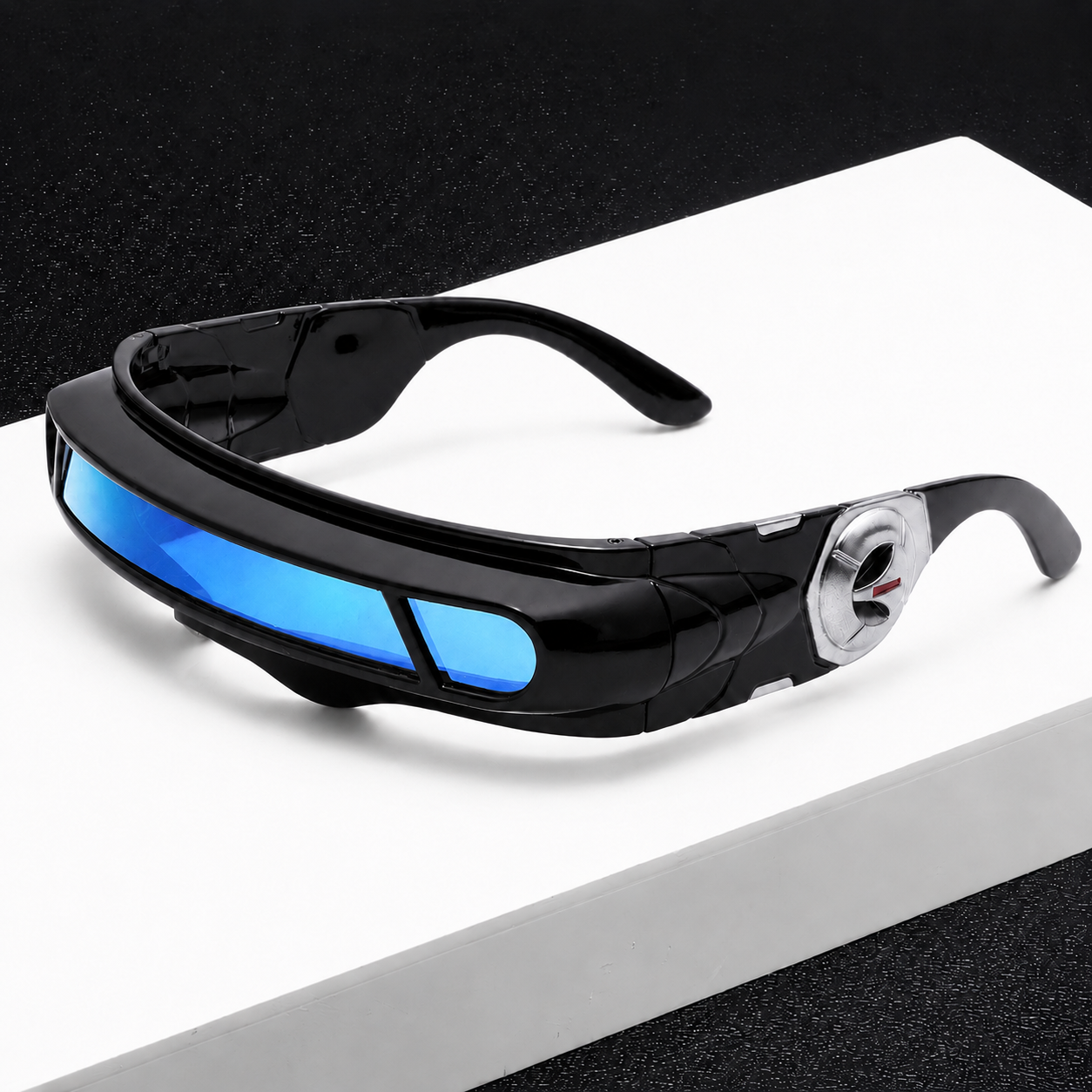 (Free Shipping) X-Energy Sunglasses Future Hero Visor Cyberpunk Eyewear, Party Cosplay Festival Comic Game Lens