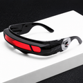 (Free Shipping) X-Energy Sunglasses Future Hero Visor Cyberpunk Eyewear, Party Cosplay Festival Comic Game Lens