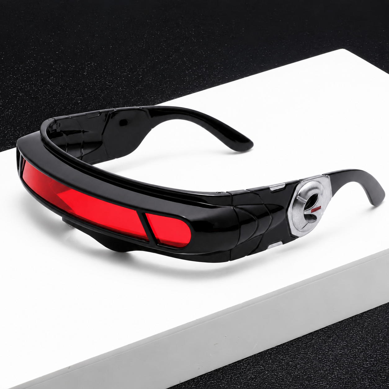 (Free Shipping) X-Energy Sunglasses Future Hero Visor Cyberpunk Eyewear, Party Cosplay Festival Comic Game Lens
