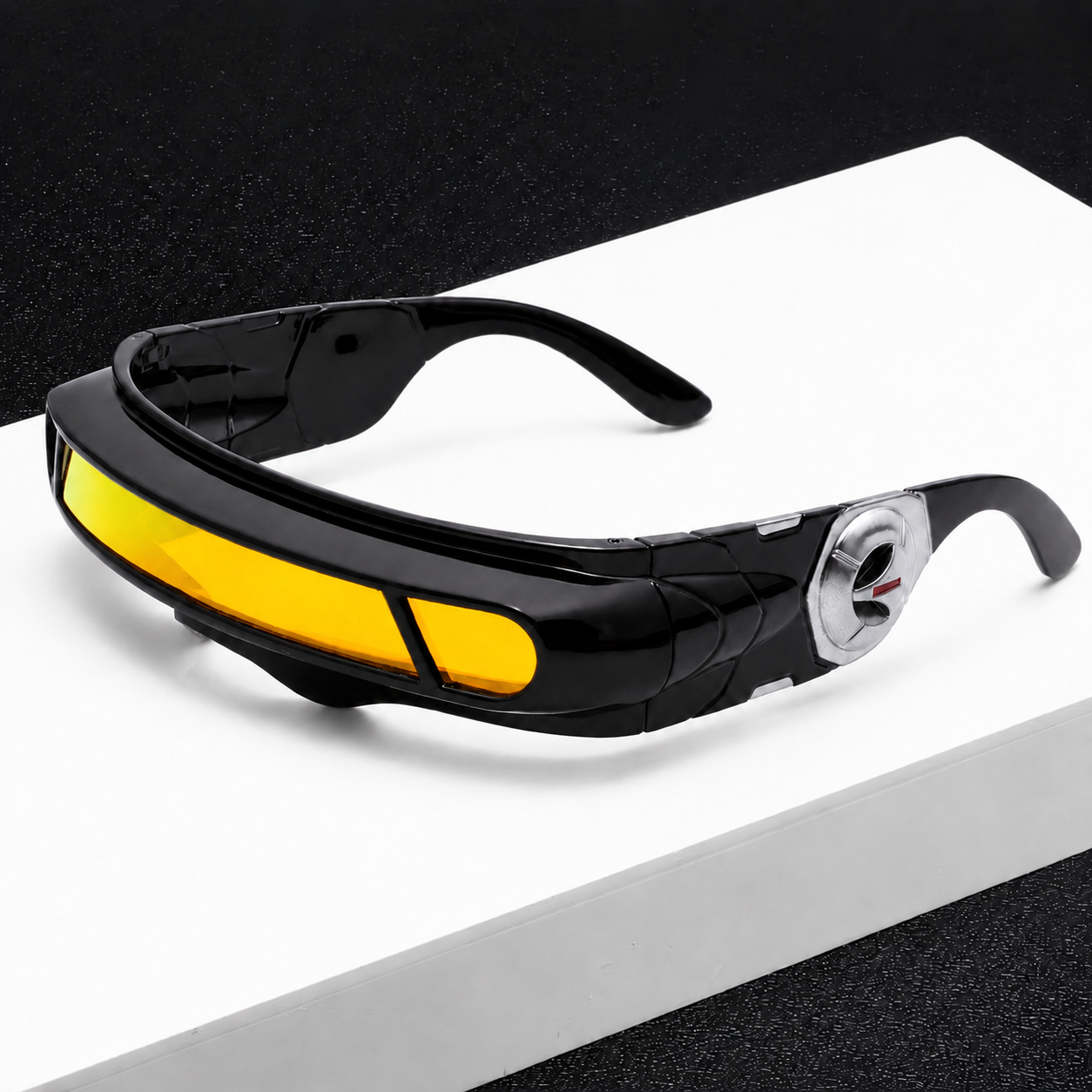 (Free Shipping) X-Energy Sunglasses Future Hero Visor Cyberpunk Eyewear, Party Cosplay Festival Comic Game Lens