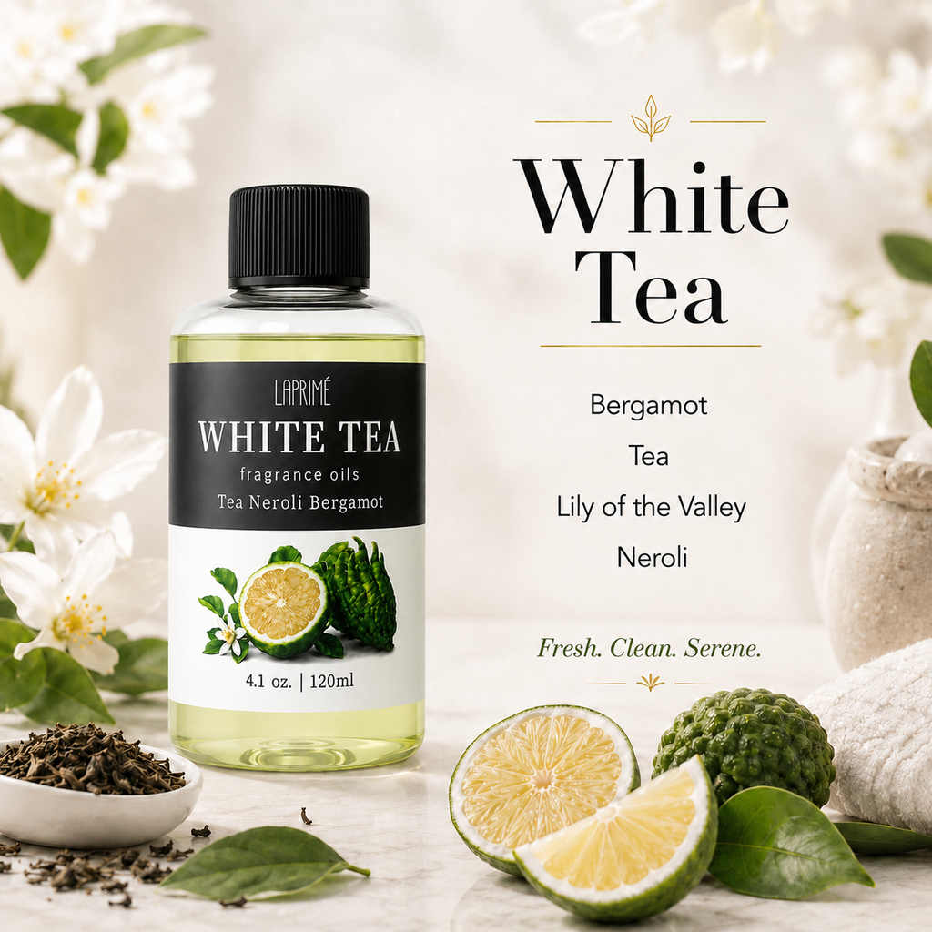 White Tea Luxury Diffuser Oil, Five-Star Hotel Inspired Fragrance with Bergamot, White Tea, Lily of the Valley & Musk Notes, Waterless Home Fragrance Oil Refill, Long-Lasting Room Scent ，250ml